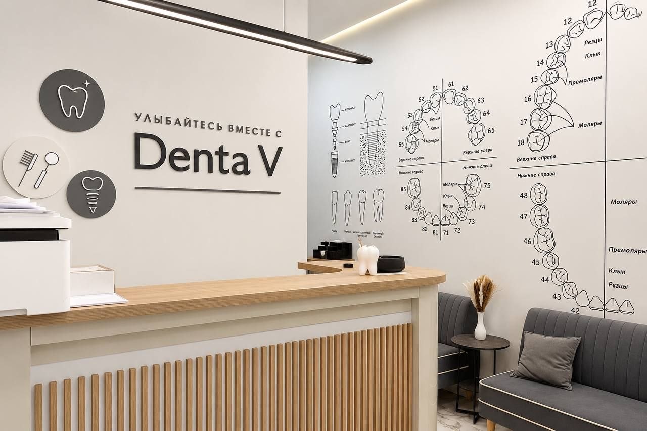 Ресепшн клиники Denta V